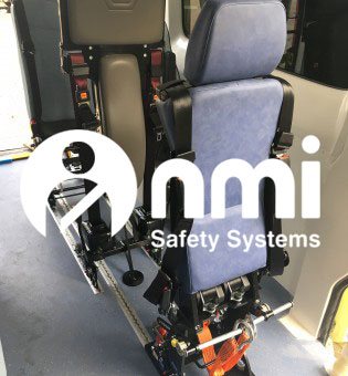 Wheelchair Tie Down & Passenger Back Headrest